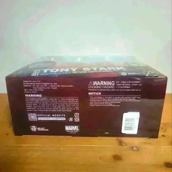 EAA133 Tony Stark Nano Suit SDCC 2020 Beast Kingdom LE 1576/2000 Egg Attack - Picture 2 of 6